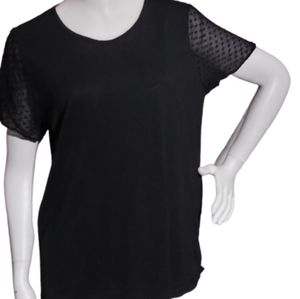 J.Crew Black top sz L